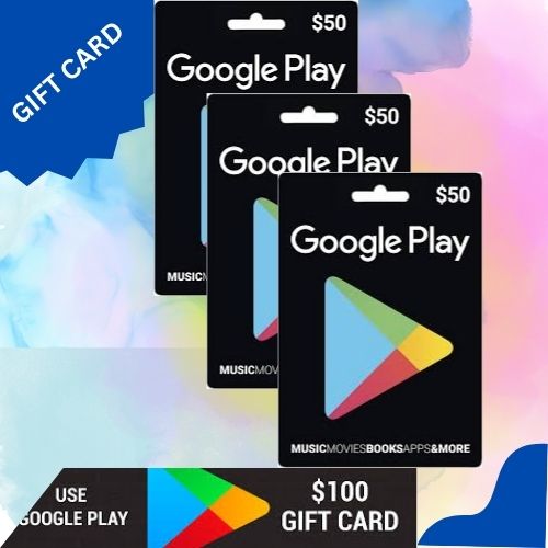 NEW Google Play gift cards 2024